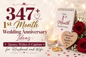 1st wedding anniversary