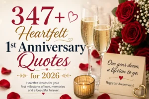 1st wedding aniversary