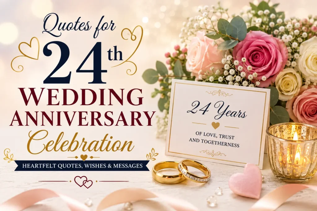 24th Wedding Anniversary