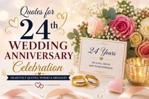 24th Wedding Anniversary