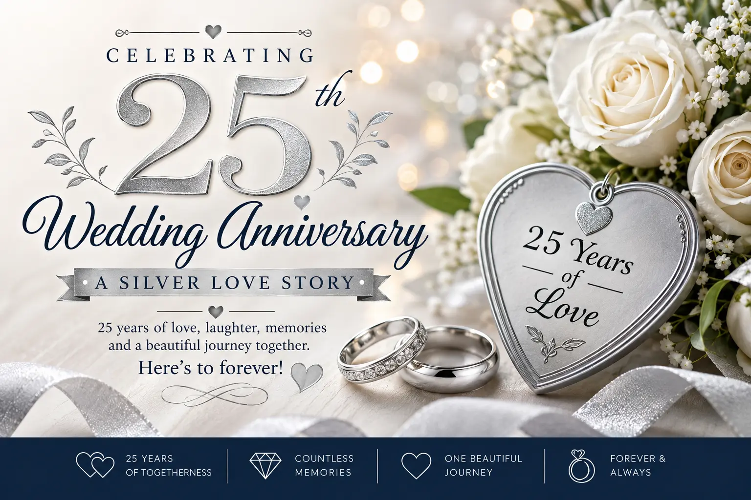 25th wedding anniversary
