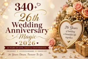 26th wedding anniversary