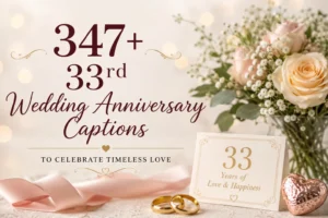 33rd wedding anniversary