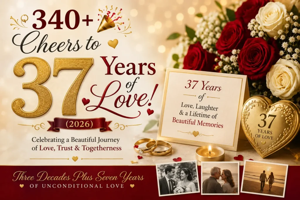 37th wedding anniversary