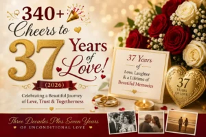 37th wedding anniversary