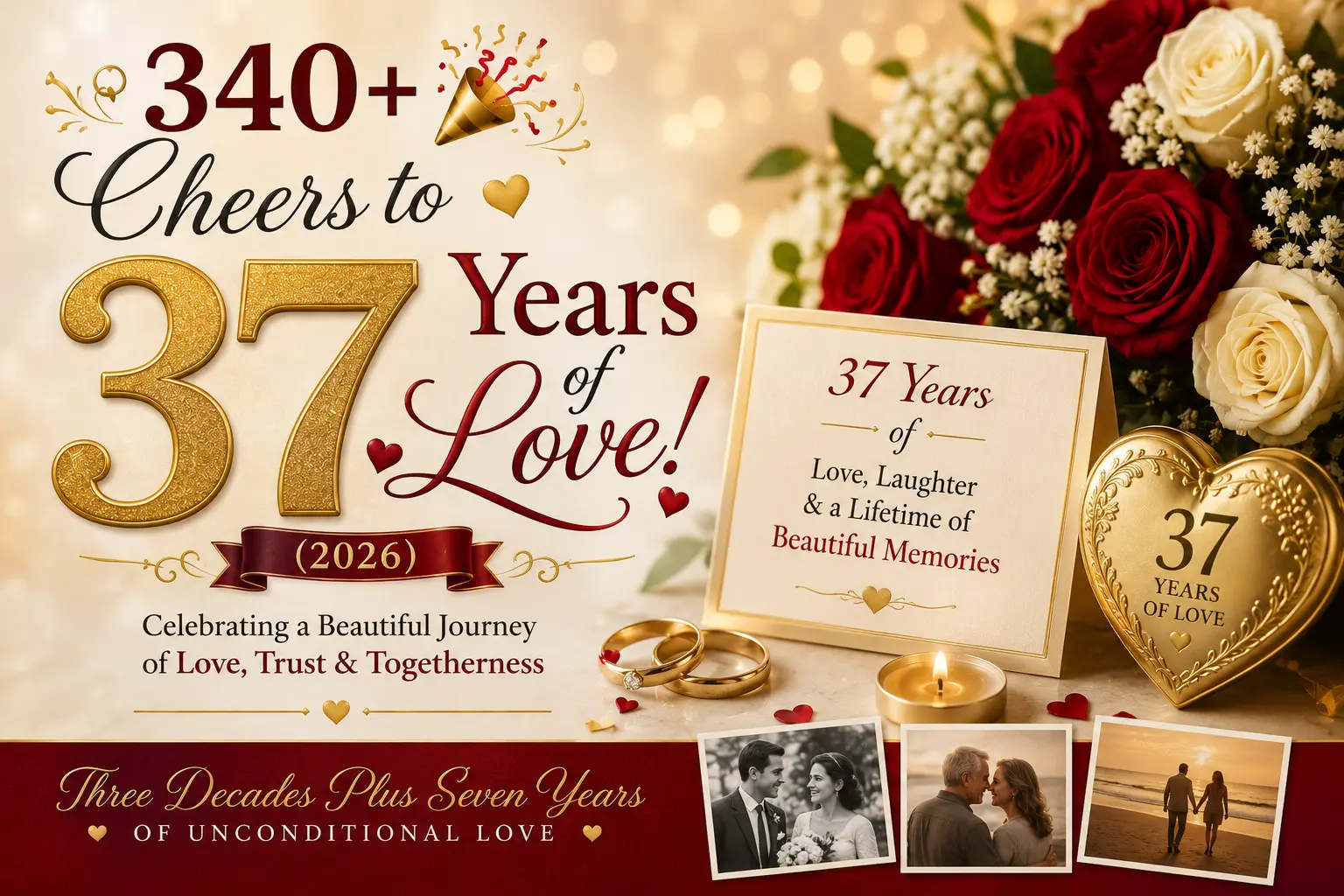 37th wedding anniversary