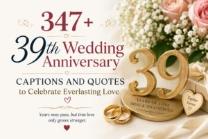 39th wedding anniversary