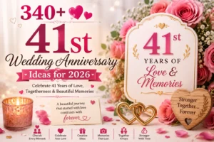 41st Wedding Anniversary