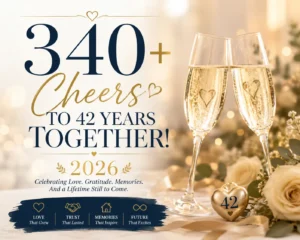 42nd wedding anniversary