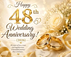 48th wedding anniversary