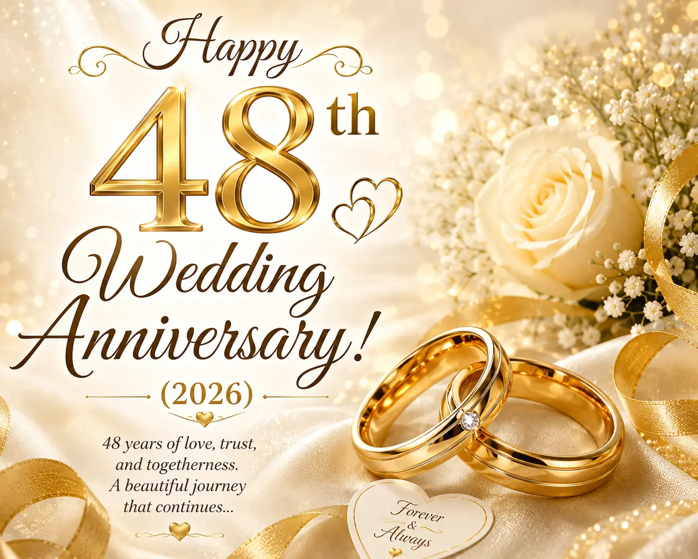 48th wedding anniversary