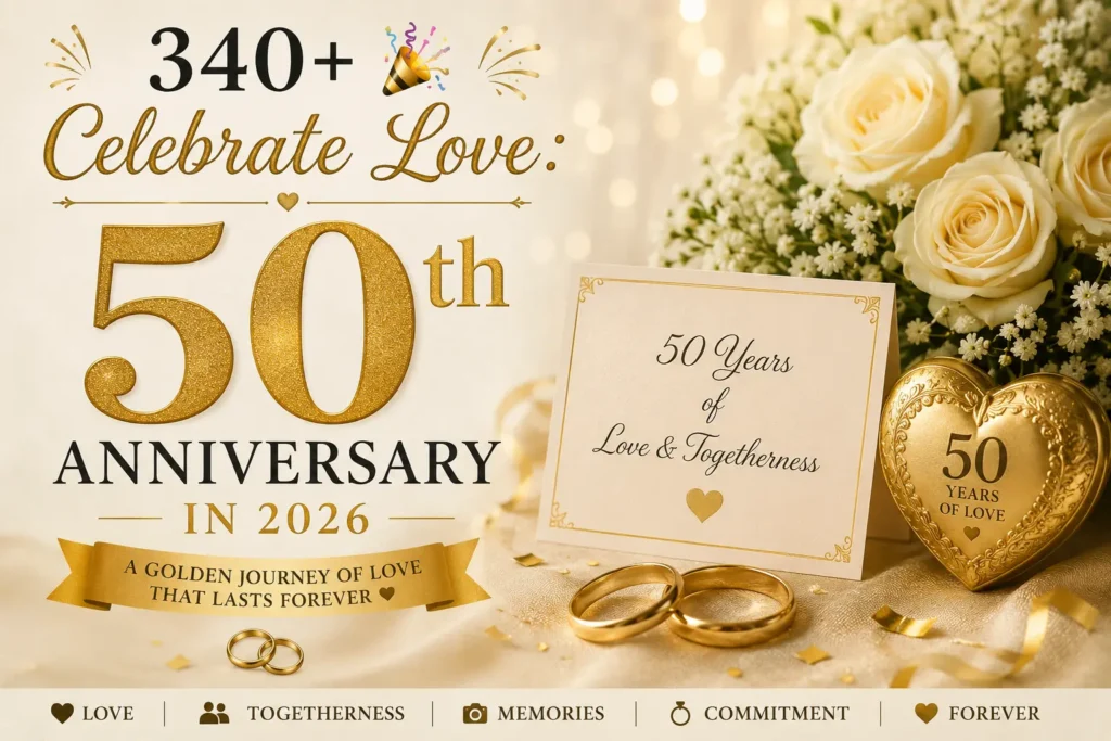 50th wedding anniversary