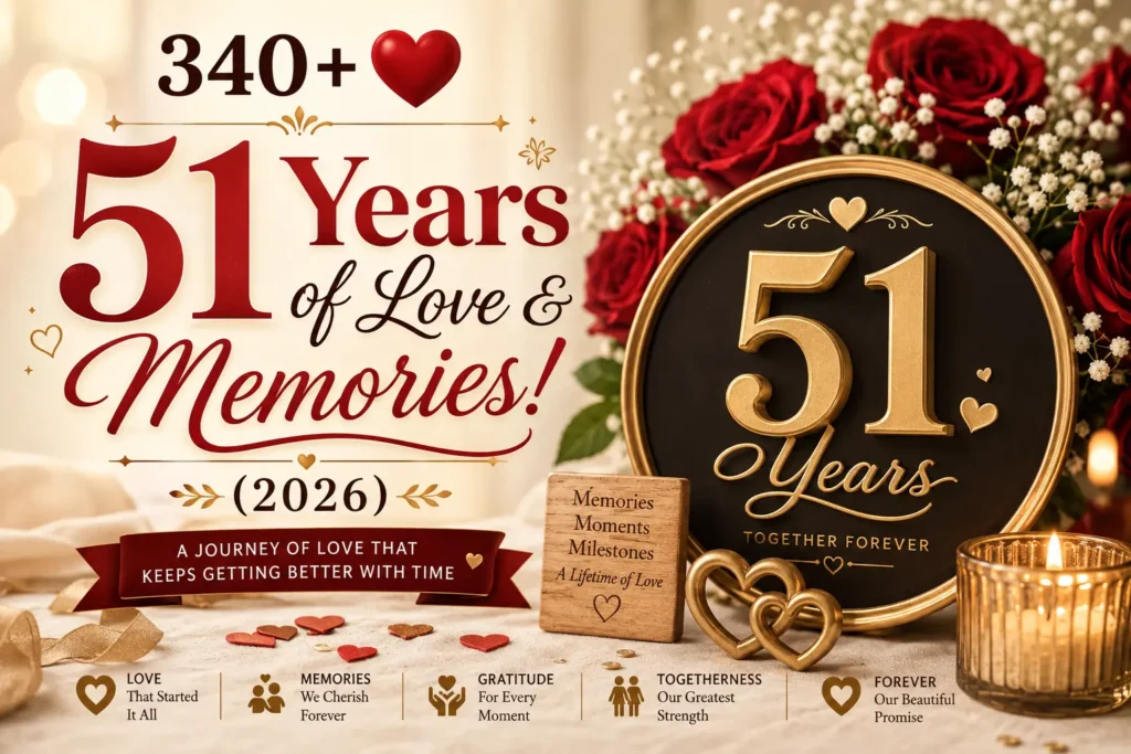 51st wedding anniversary