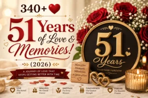 51st wedding anniversary