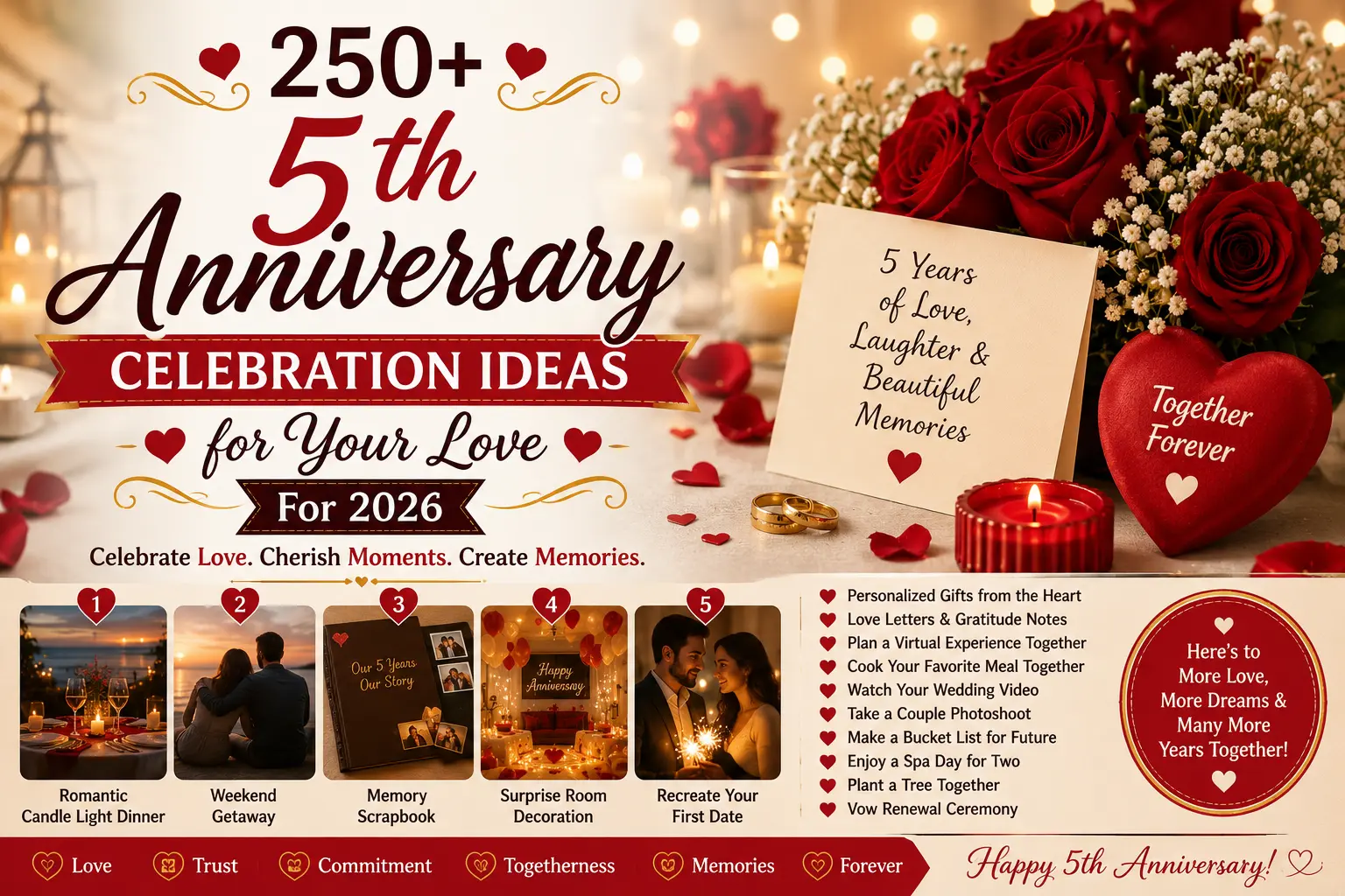 5th wedding anniversary