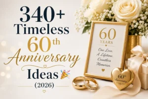 340+ Timeless 60th Anniversary Ideas
