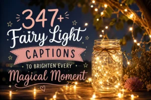 fairy light caption