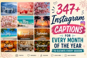 Instagram caption