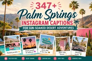 palm spring caption