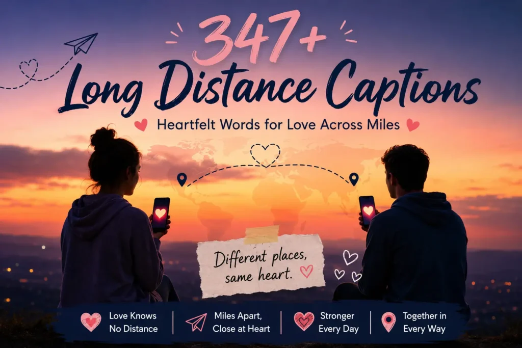 long distance caption