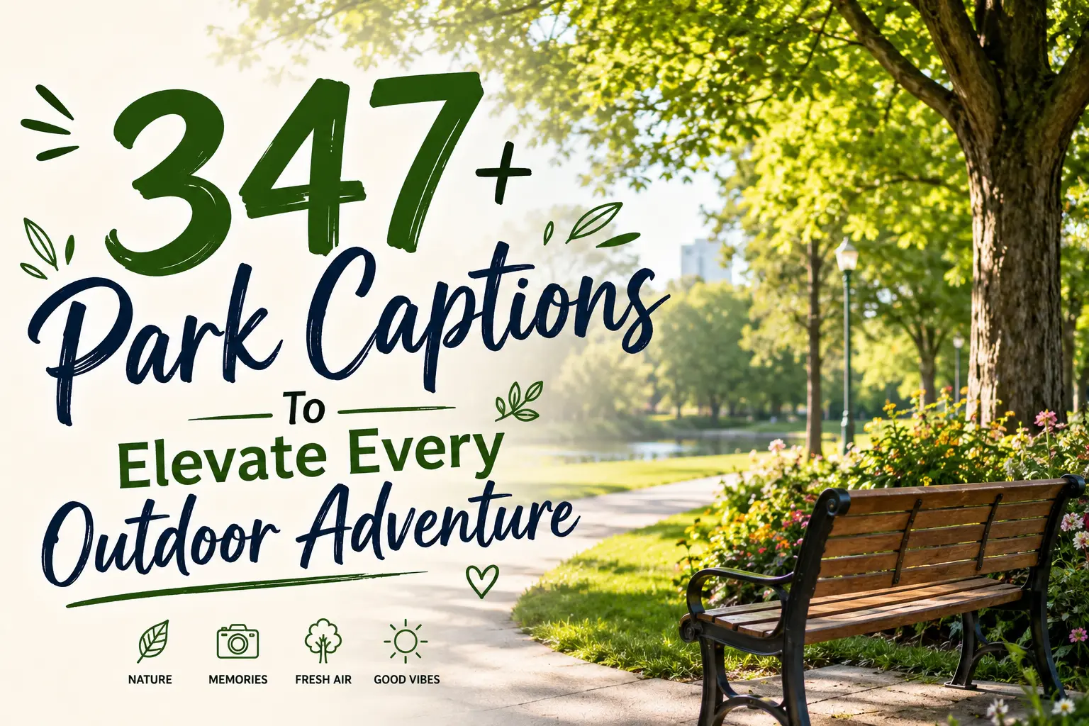 park caption