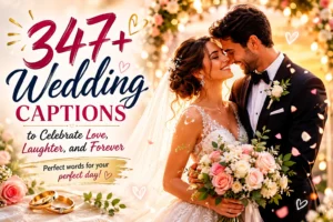 wedding caption